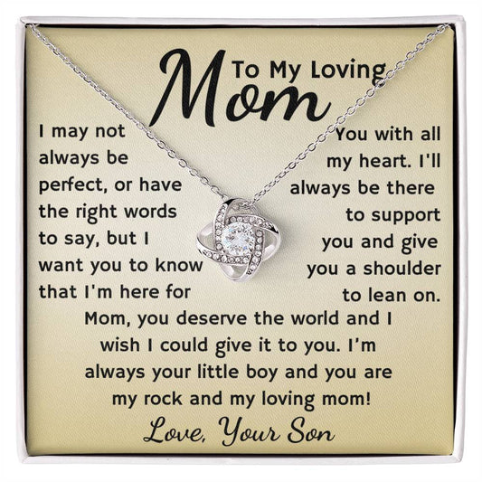 You Deserve The World, A Heartfelt Gift From Son