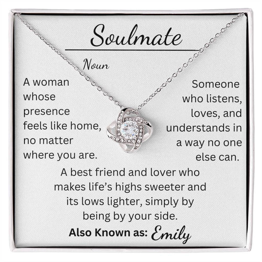 Soulmate Definition Custom Necklace