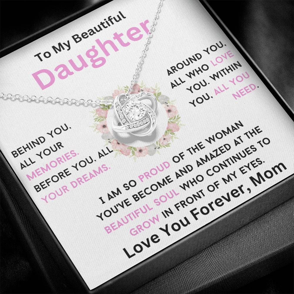 Your Dreams Necklace, A Heartfelt Gift From Mom To Daughter