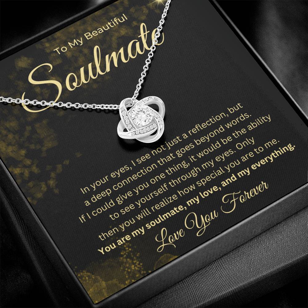 To My Beautiful Soulmate Necklace