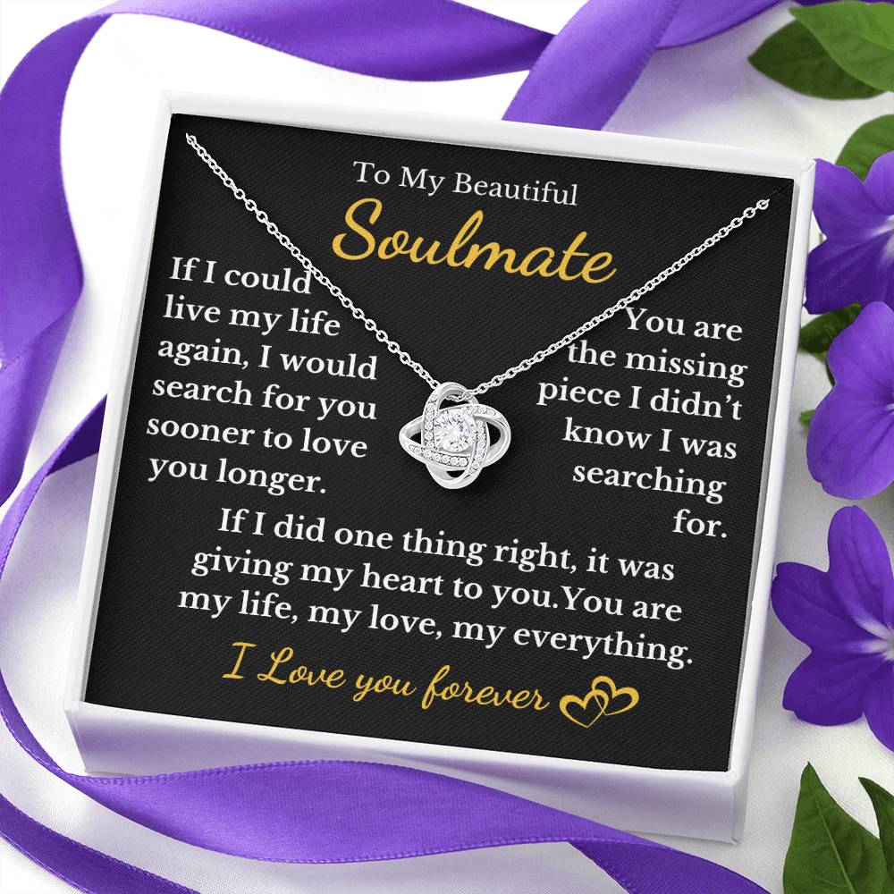 You Are My Missing Piece Necklace