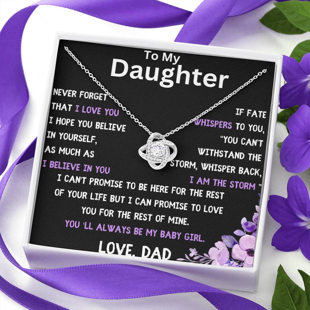I Believe In You Necklace, A Gift For Your Princess