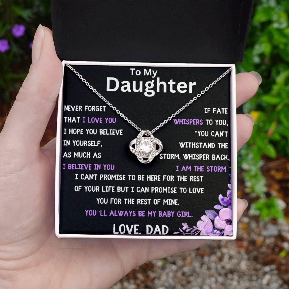 I Believe In You Necklace, A Gift For Your Princess