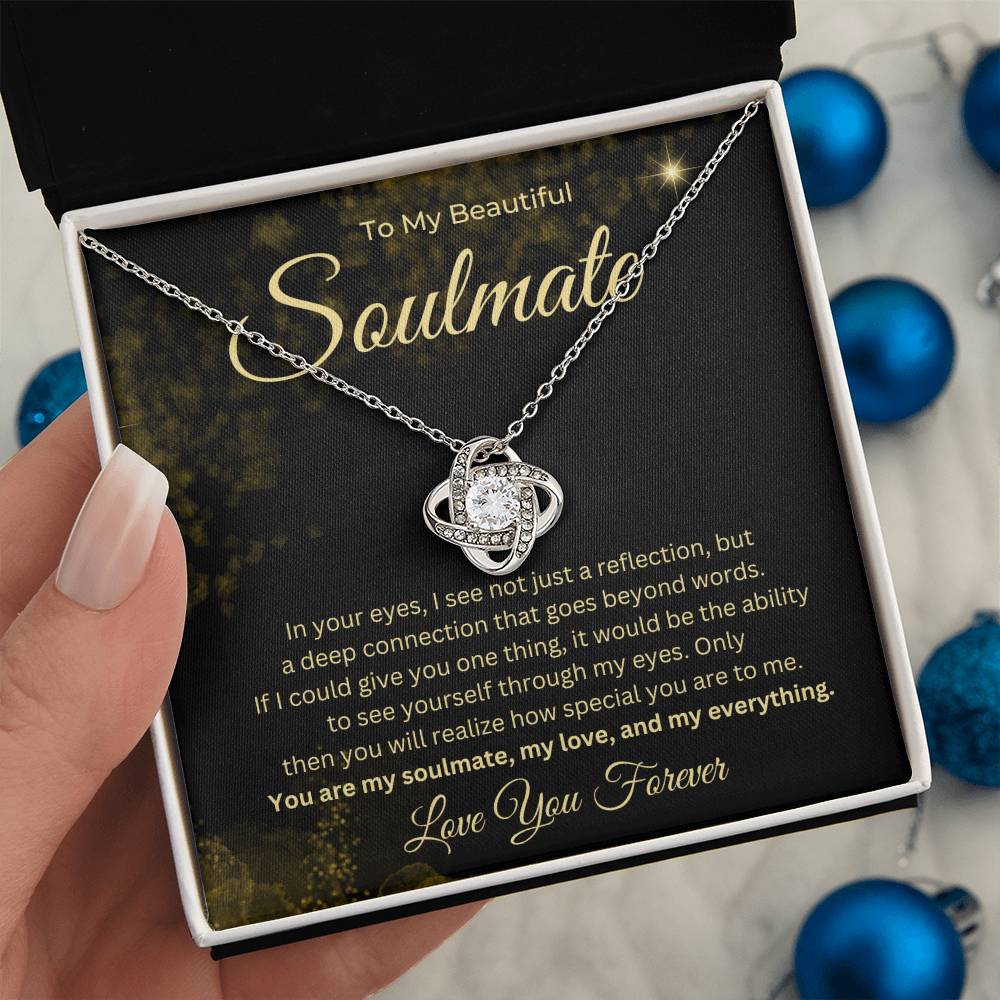 To My Beautiful Soulmate Necklace