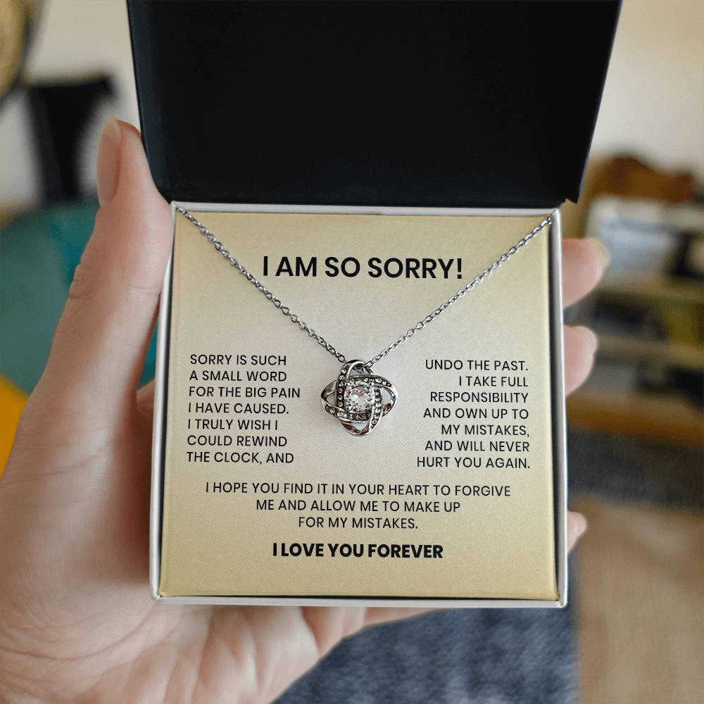 I Am So Sorry Necklace