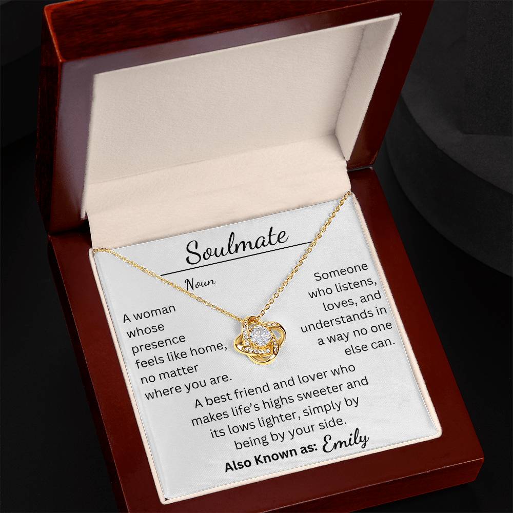 Soulmate Definition Custom Necklace