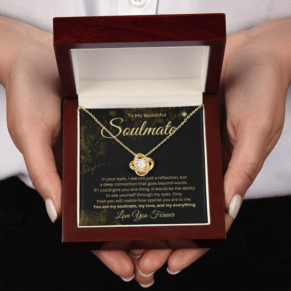 To My Beautiful Soulmate Necklace
