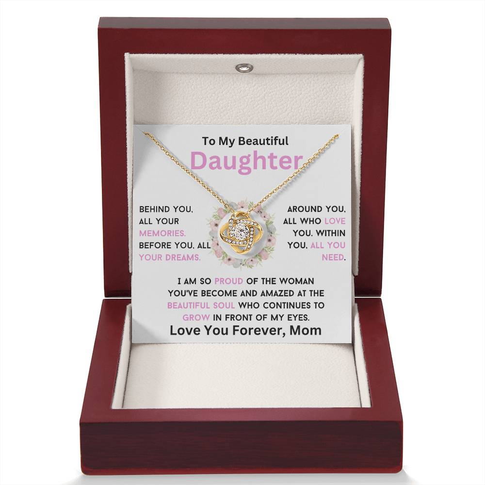Your Dreams Necklace, A Heartfelt Gift From Mom To Daughter