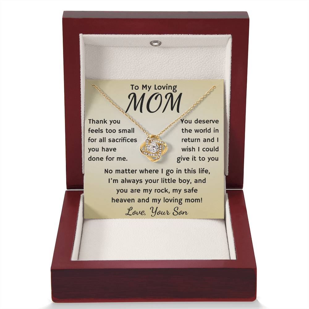 You Are My Rock, A Necklace Gift For Mom