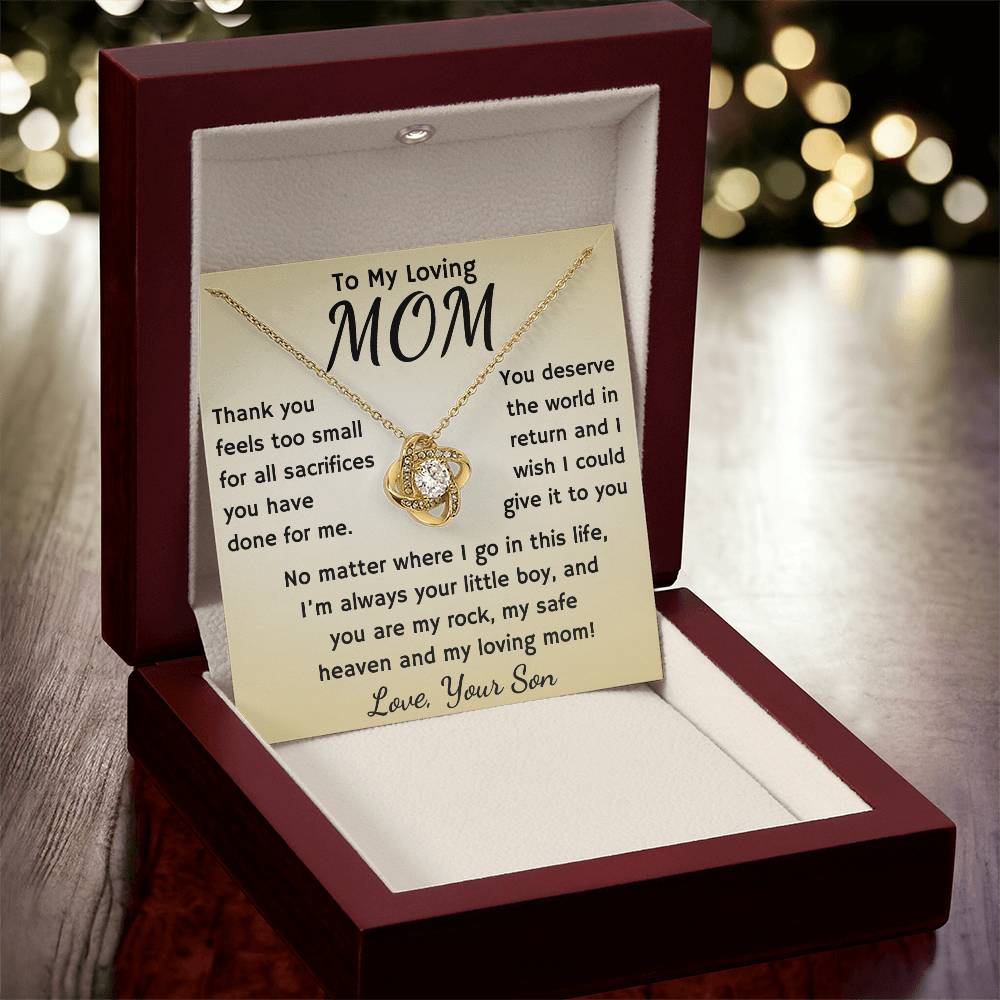 You Are My Rock, A Necklace Gift For Mom