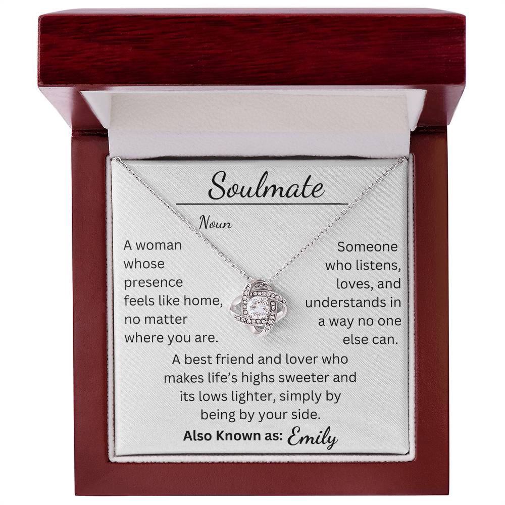 Soulmate Definition Custom Necklace