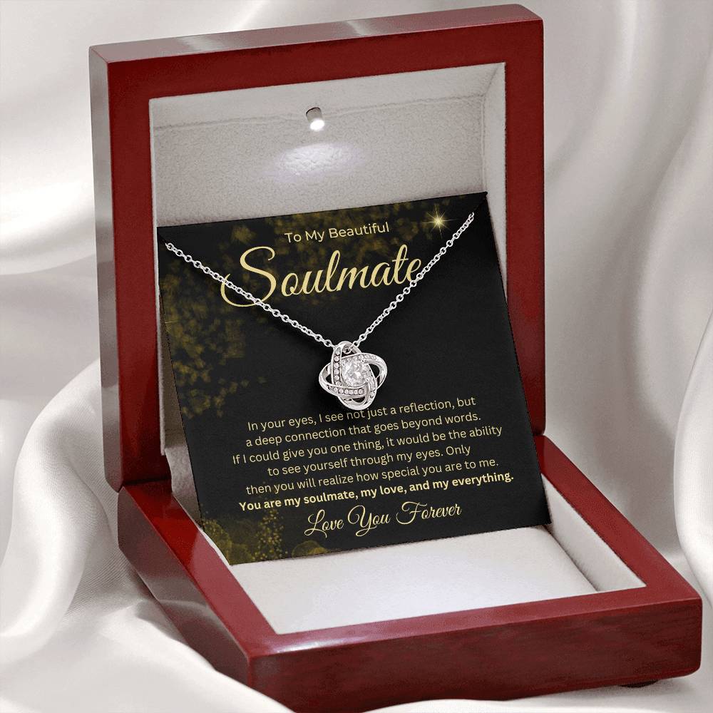 To My Beautiful Soulmate Necklace