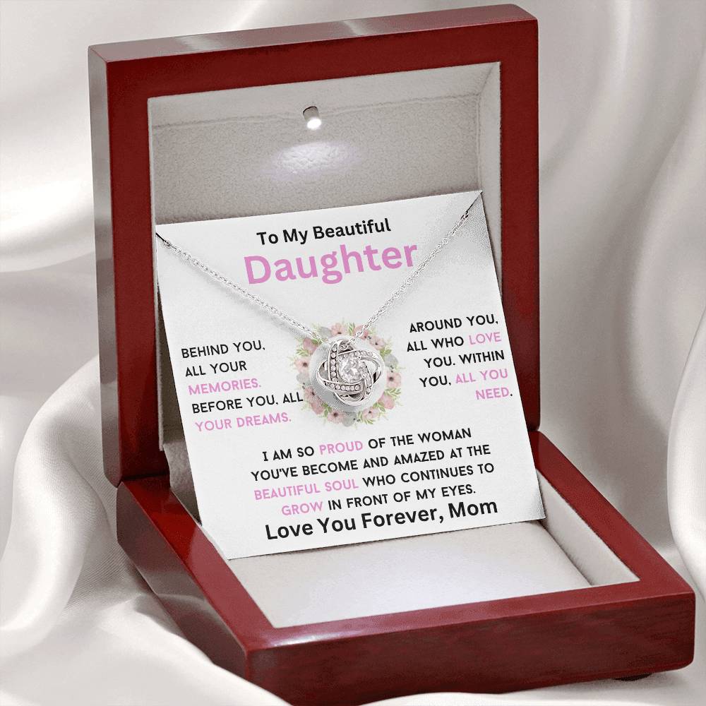 Your Dreams Necklace, A Heartfelt Gift From Mom To Daughter