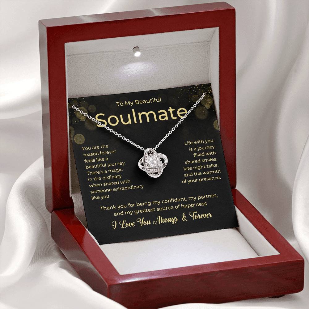 Beautiful Journey Soulmate Necklace,
