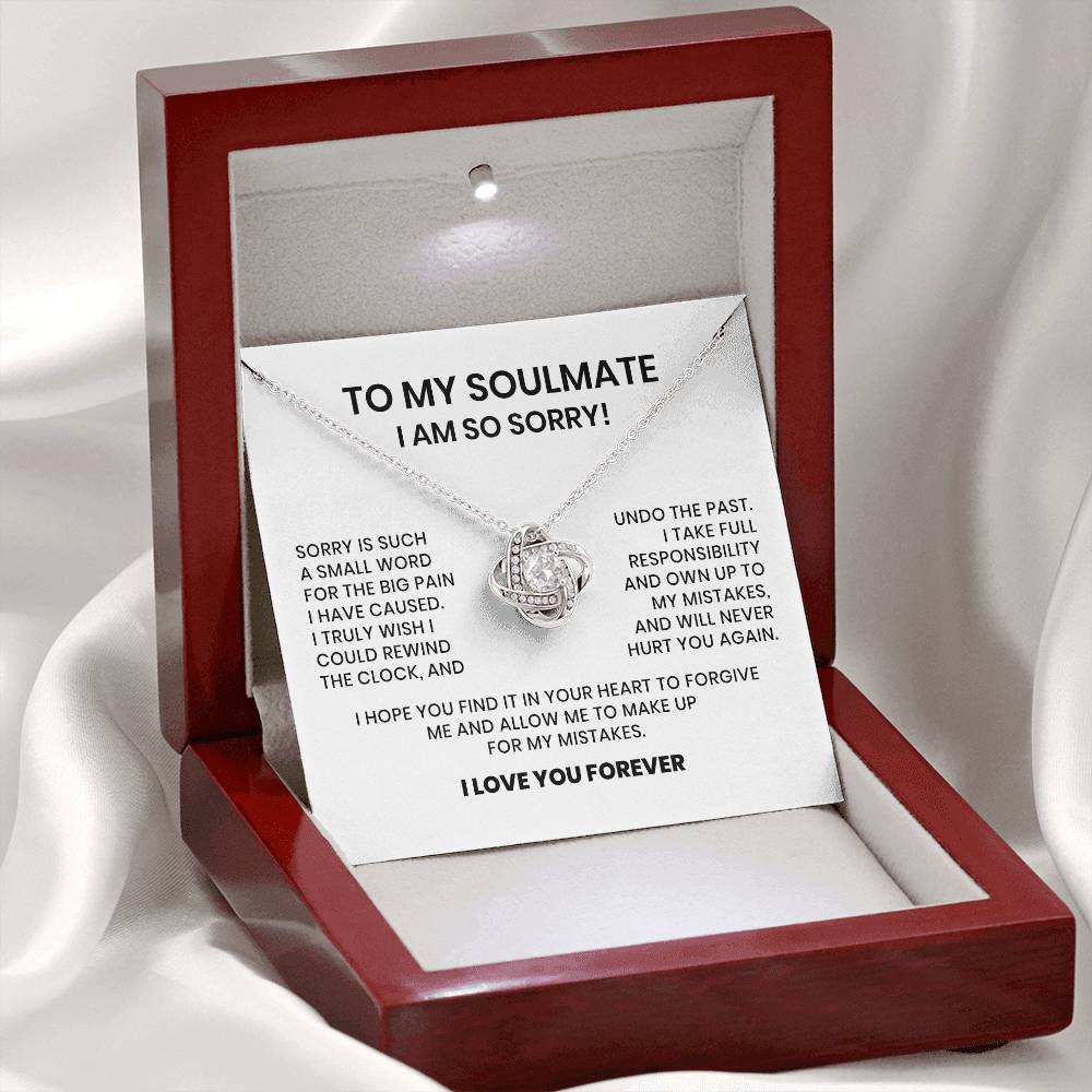 I Am So Sorry My Soulmate Necklace Gift