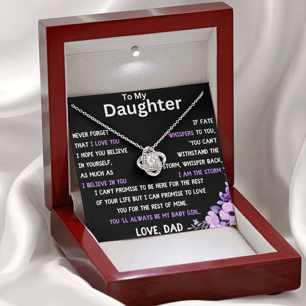 I Believe In You Necklace, A Gift For Your Princess