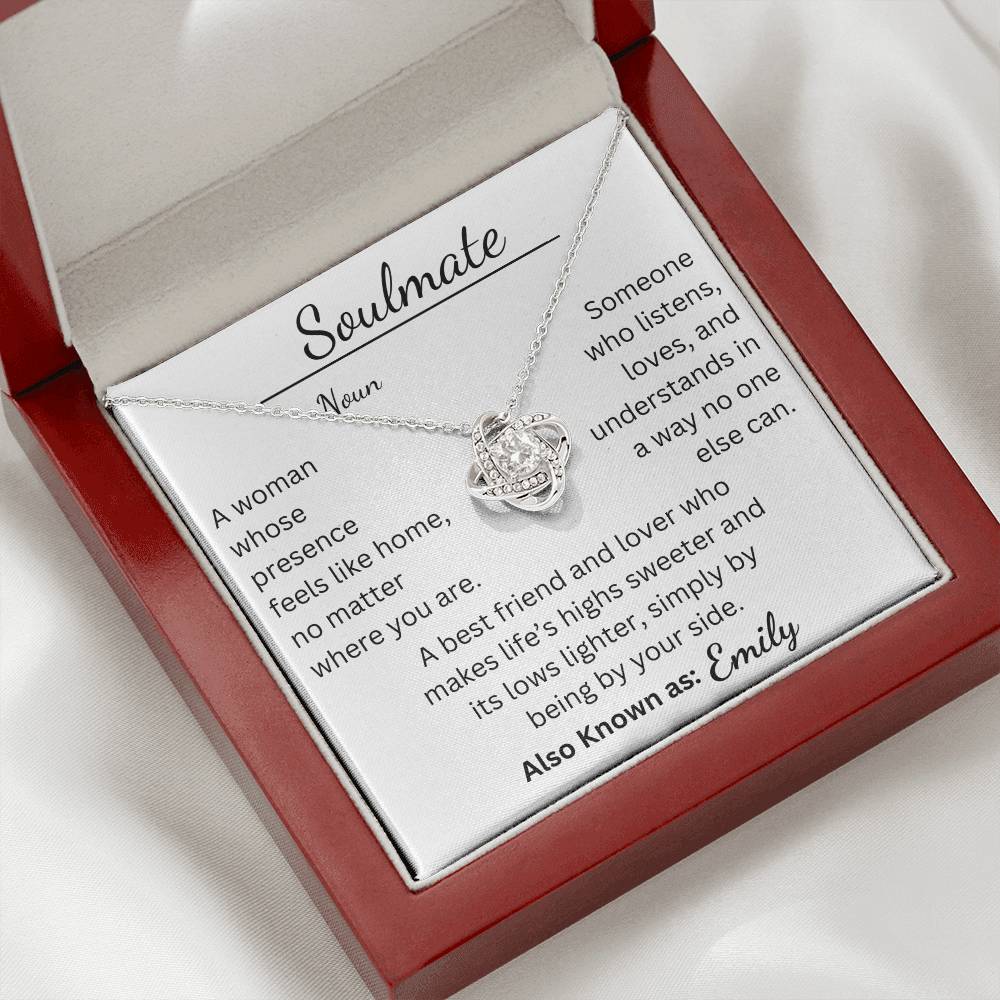 Soulmate Definition Custom Necklace
