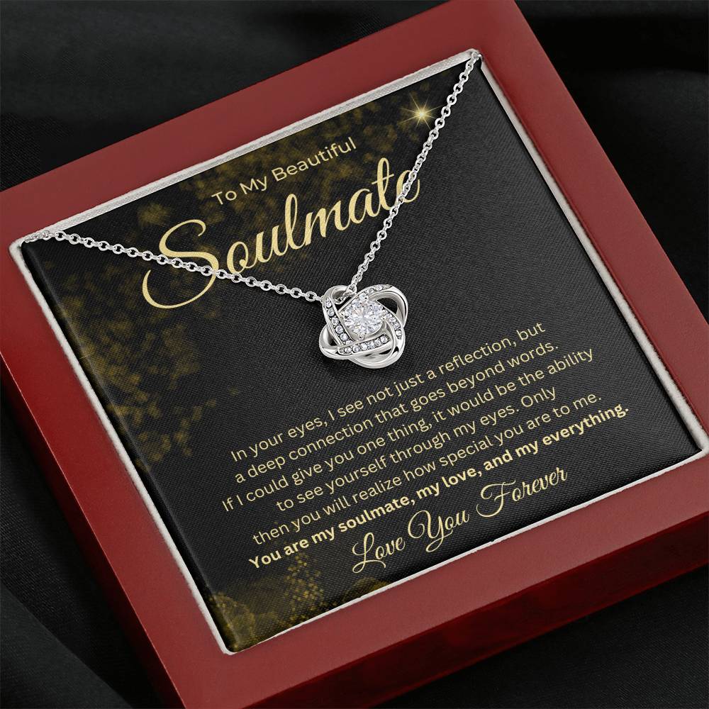 To My Beautiful Soulmate Necklace