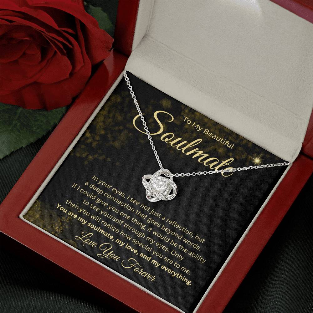 To My Beautiful Soulmate Necklace