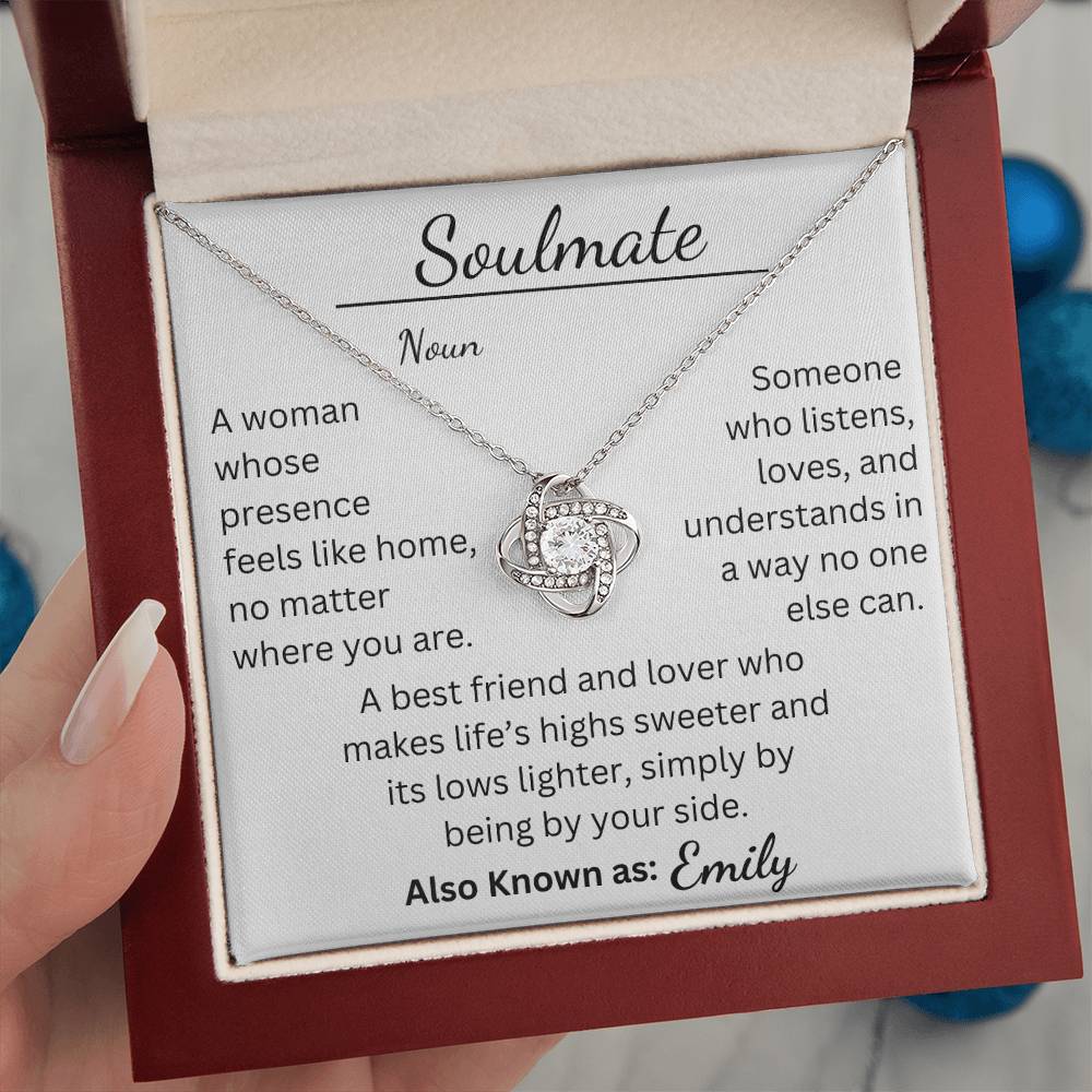 Soulmate Definition Custom Necklace