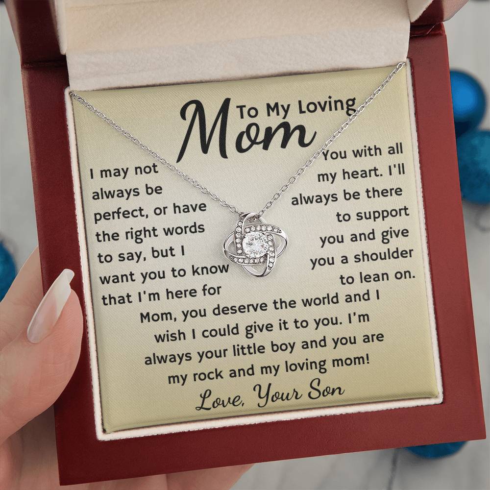 You Deserve The World, A Heartfelt Gift From Son