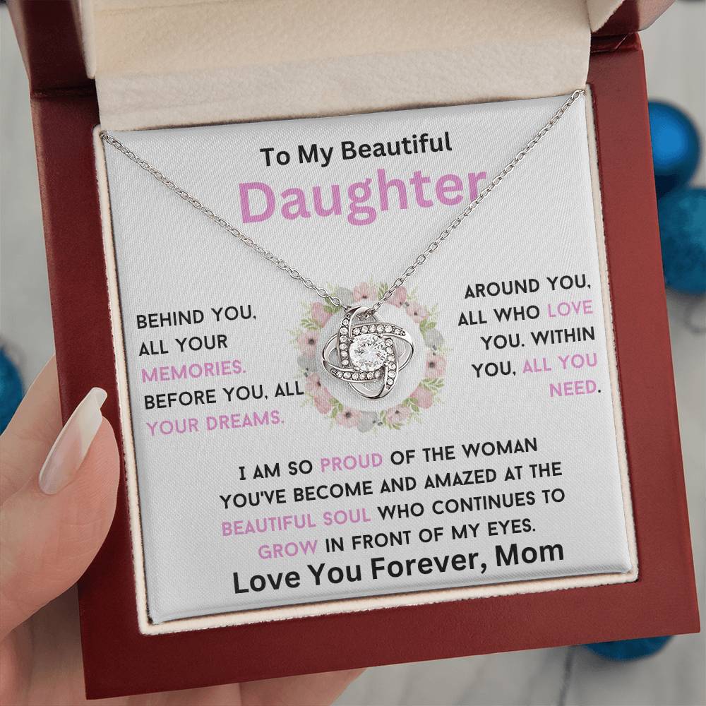 Your Dreams Necklace, A Heartfelt Gift From Mom To Daughter