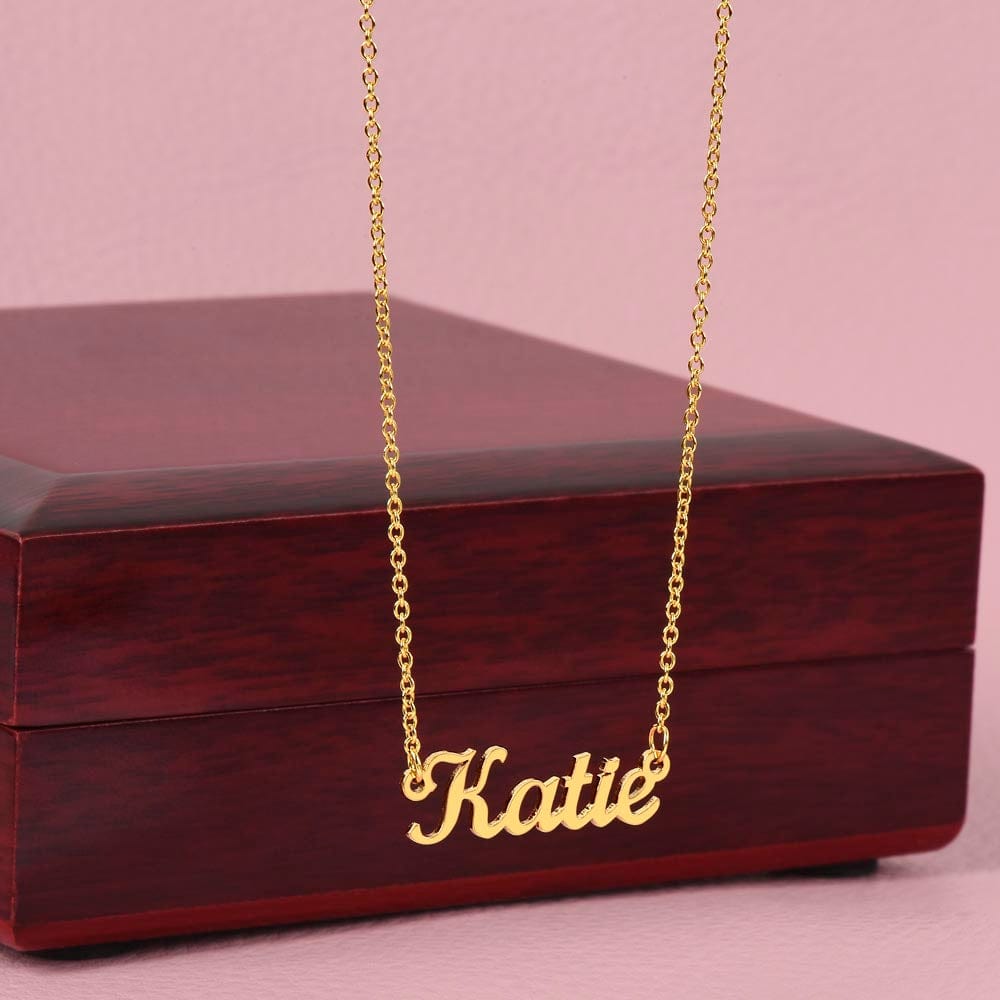 To My Bestie Name Necklace