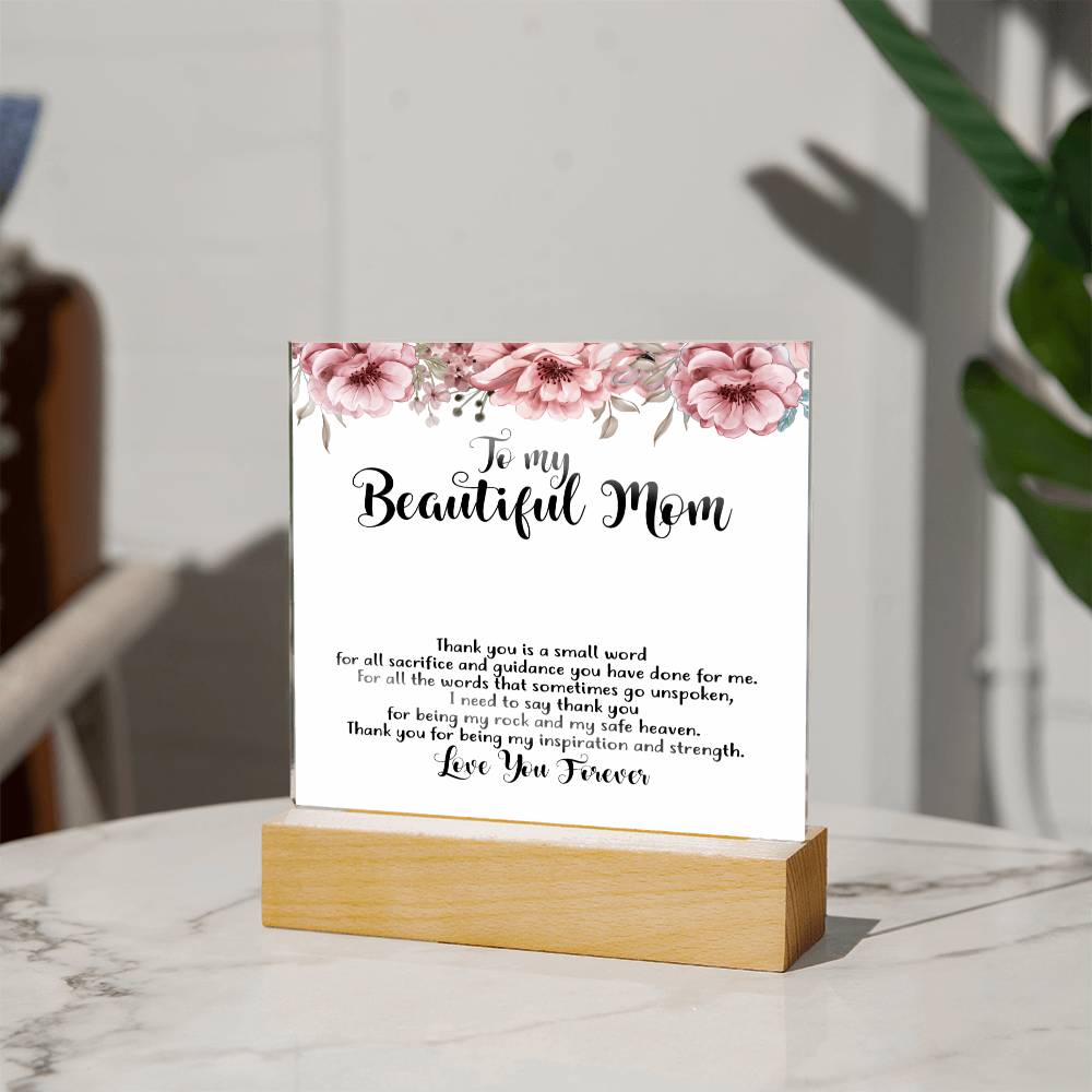 Gift Ideas for Mom from Son, Gift From Daughter to Mother, Mom Christmas Gift, Mom Birthday Gift from Children