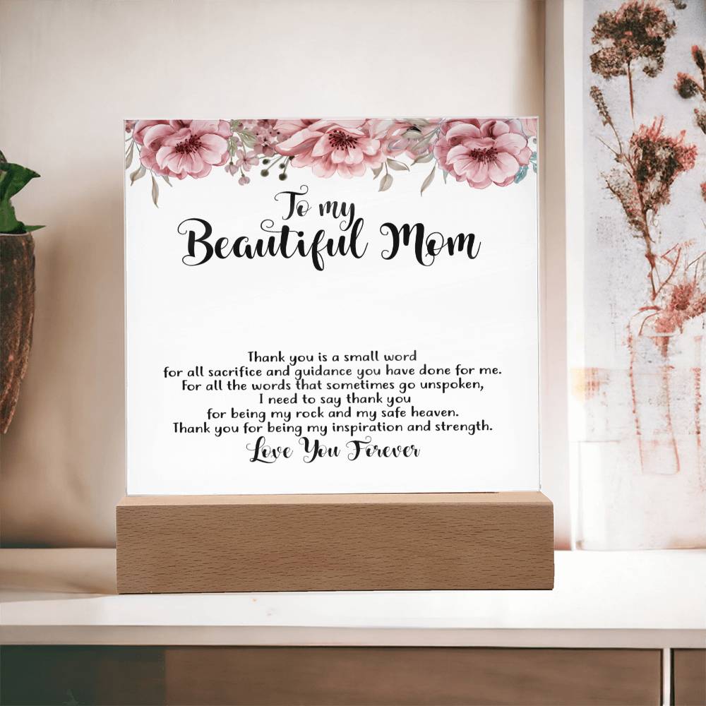Gift Ideas for Mom from Son, Gift From Daughter to Mother, Mom Christmas Gift, Mom Birthday Gift from Children