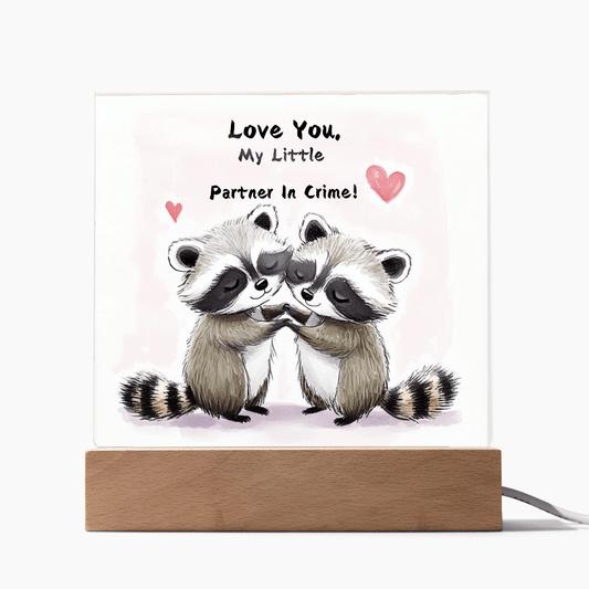 Partner In Crime Custom Plaque