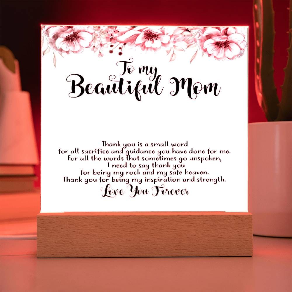 Gift Ideas for Mom from Son, Gift From Daughter to Mother, Mom Christmas Gift, Mom Birthday Gift from Children