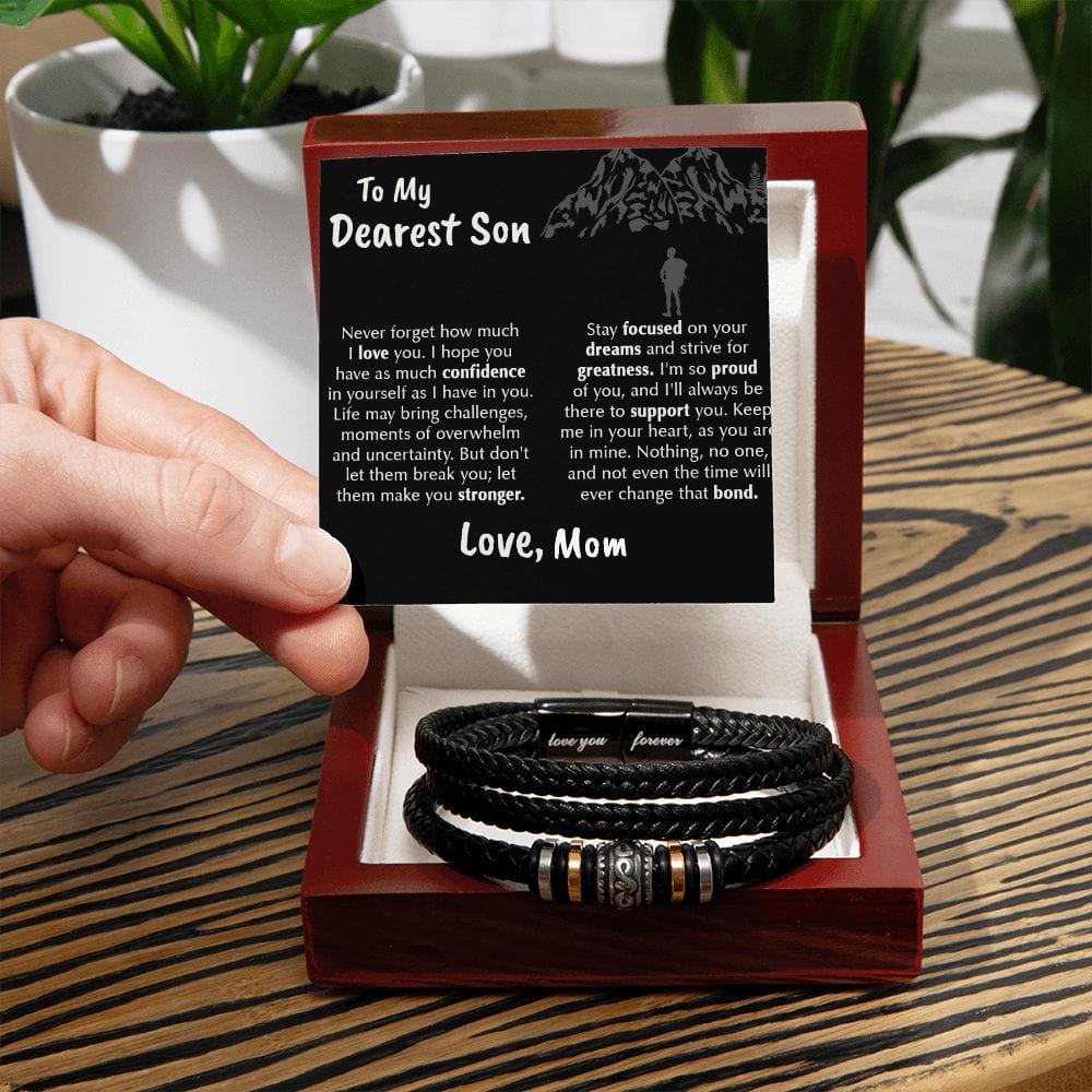 My Dearest Son Bracelet