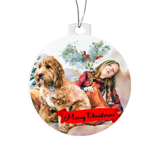 Custom Portrait Ornament