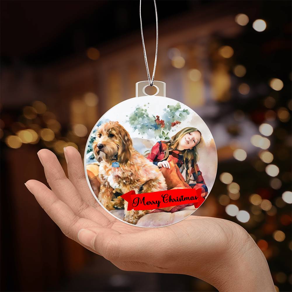 Custom Portrait Ornament