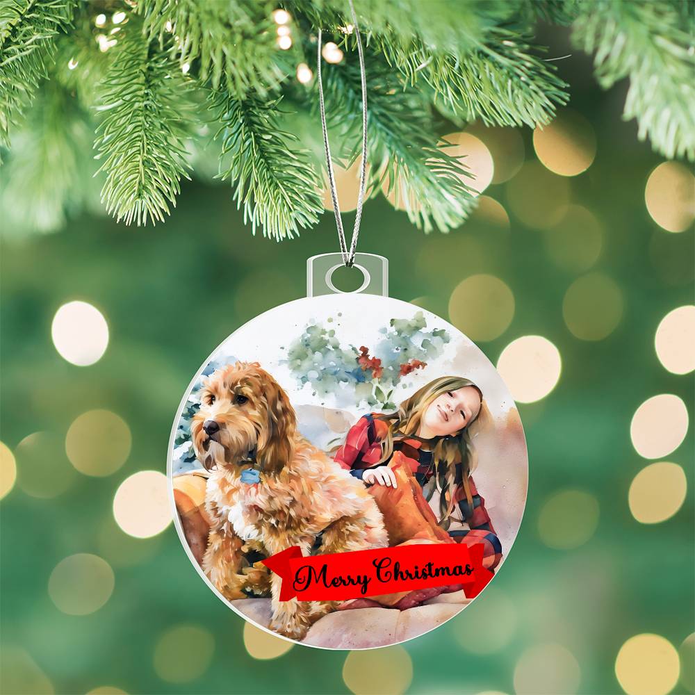 Custom Portrait Ornament
