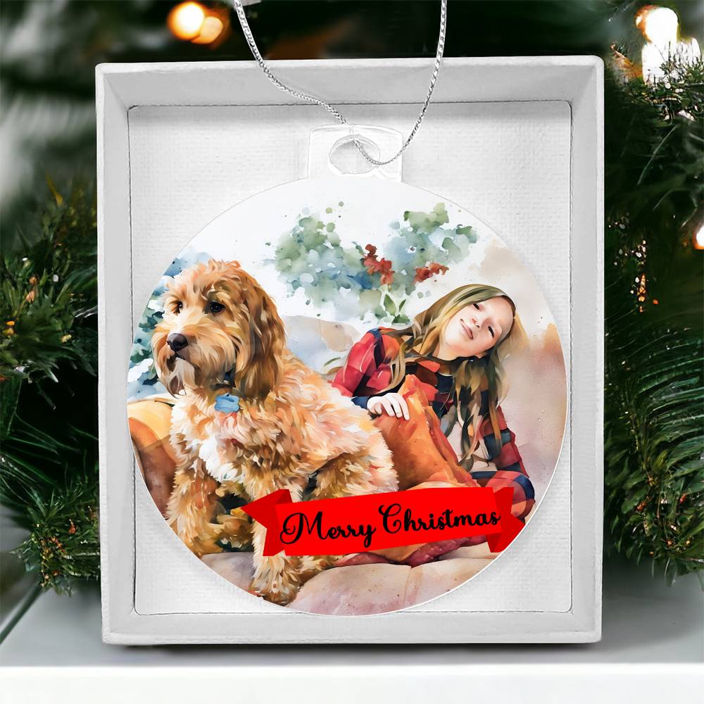 Custom Portrait Ornament