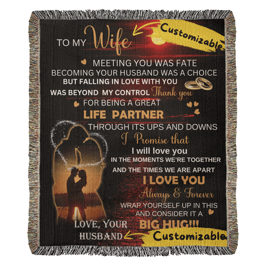 Custom Wife blanket