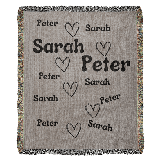 Personalized Name Blanket