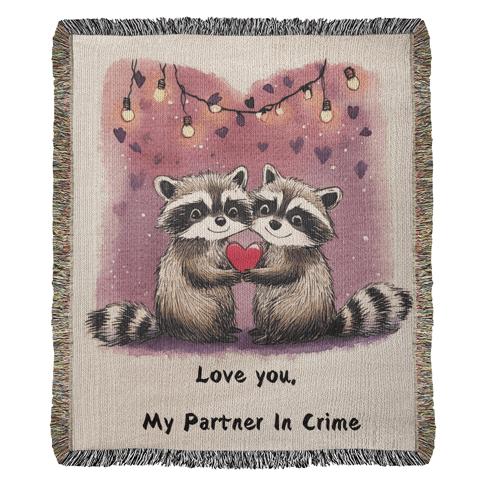 Love Raccoons Blanket