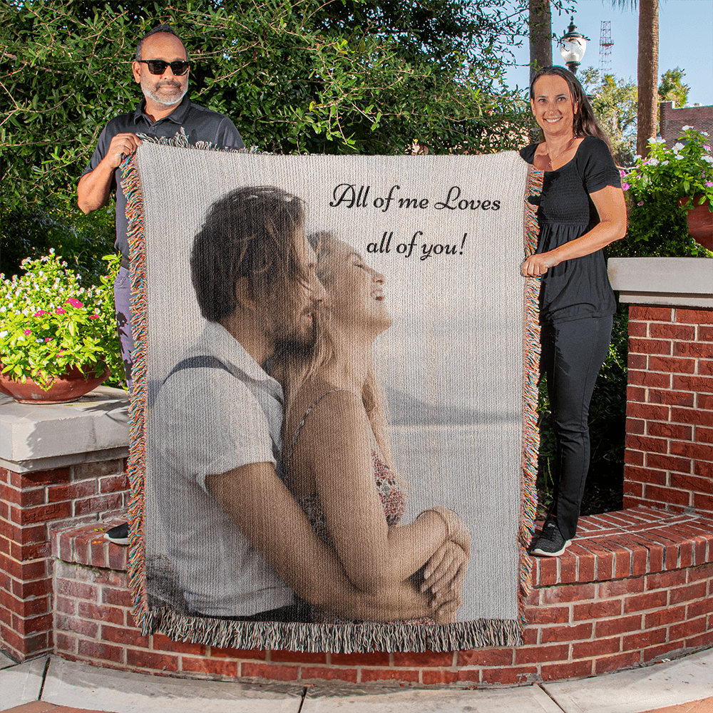 All of Me Loves All Of You, Valentine Blanket Gift