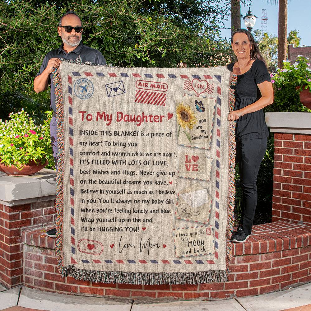 To My Daughter Blanket