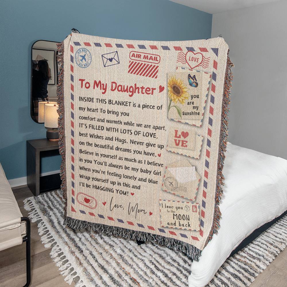 To My Daughter Blanket