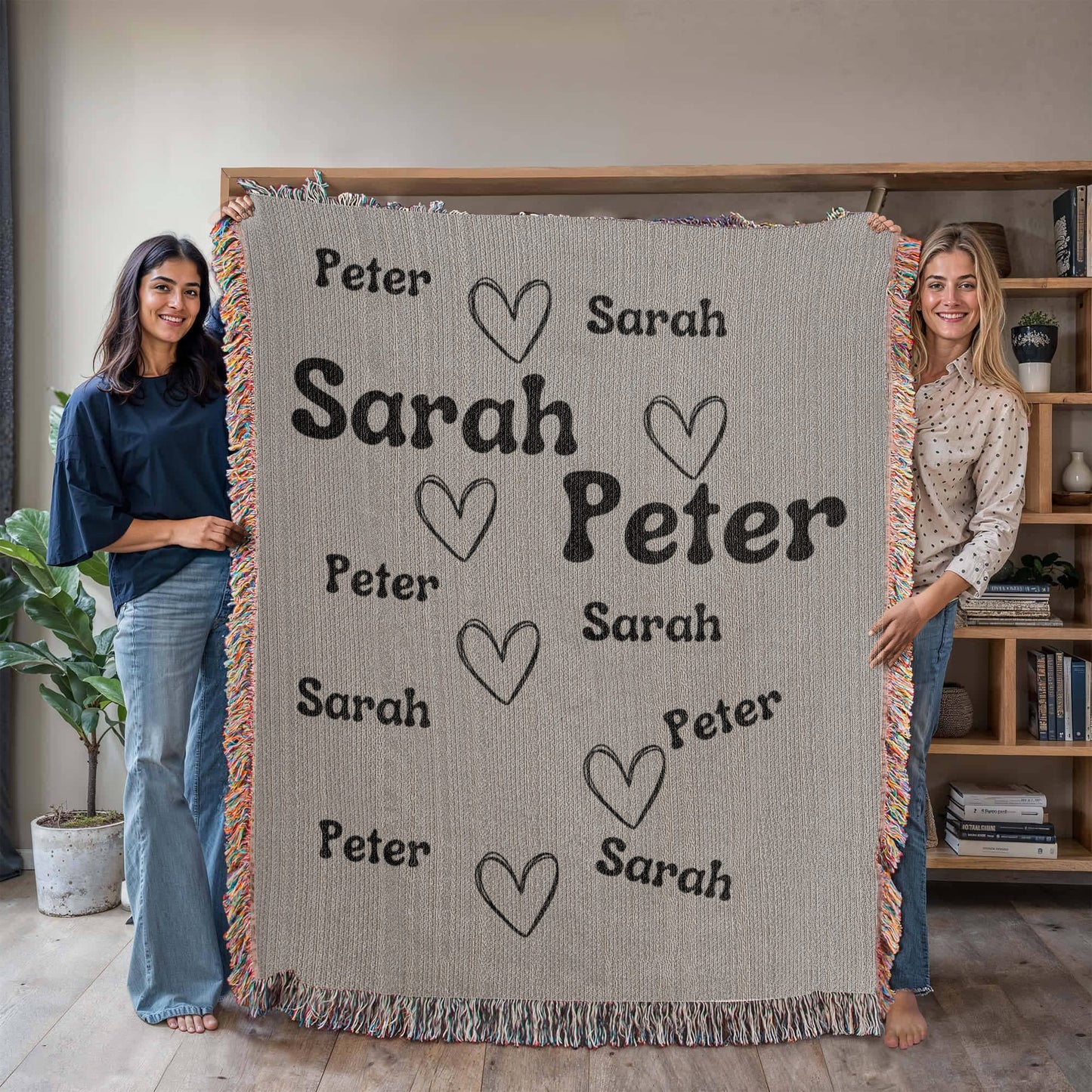 Personalized Name Blanket