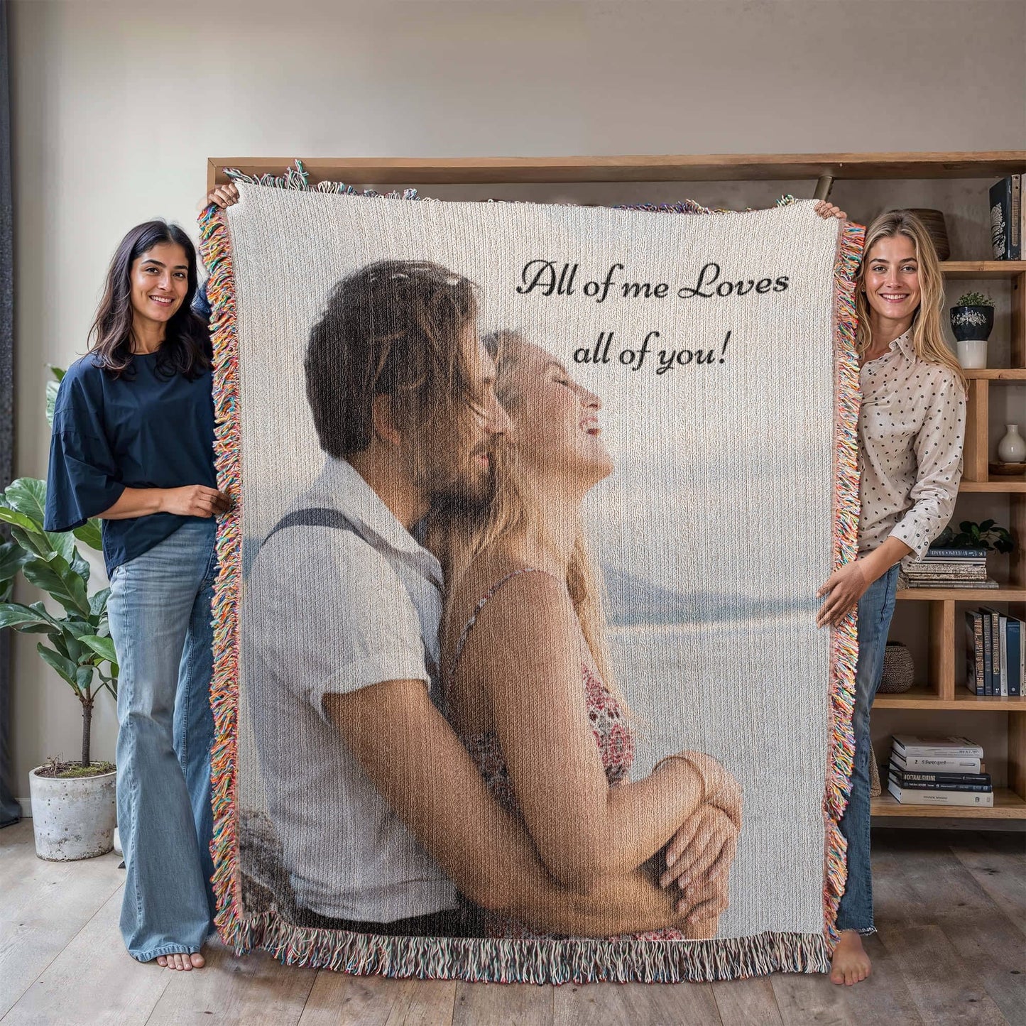 All of Me Loves All Of You, Valentine Blanket Gift