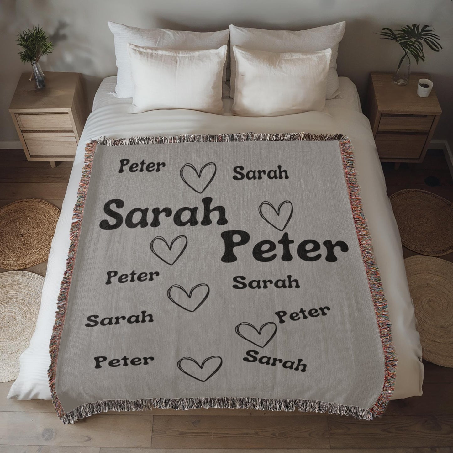 Personalized Name Blanket