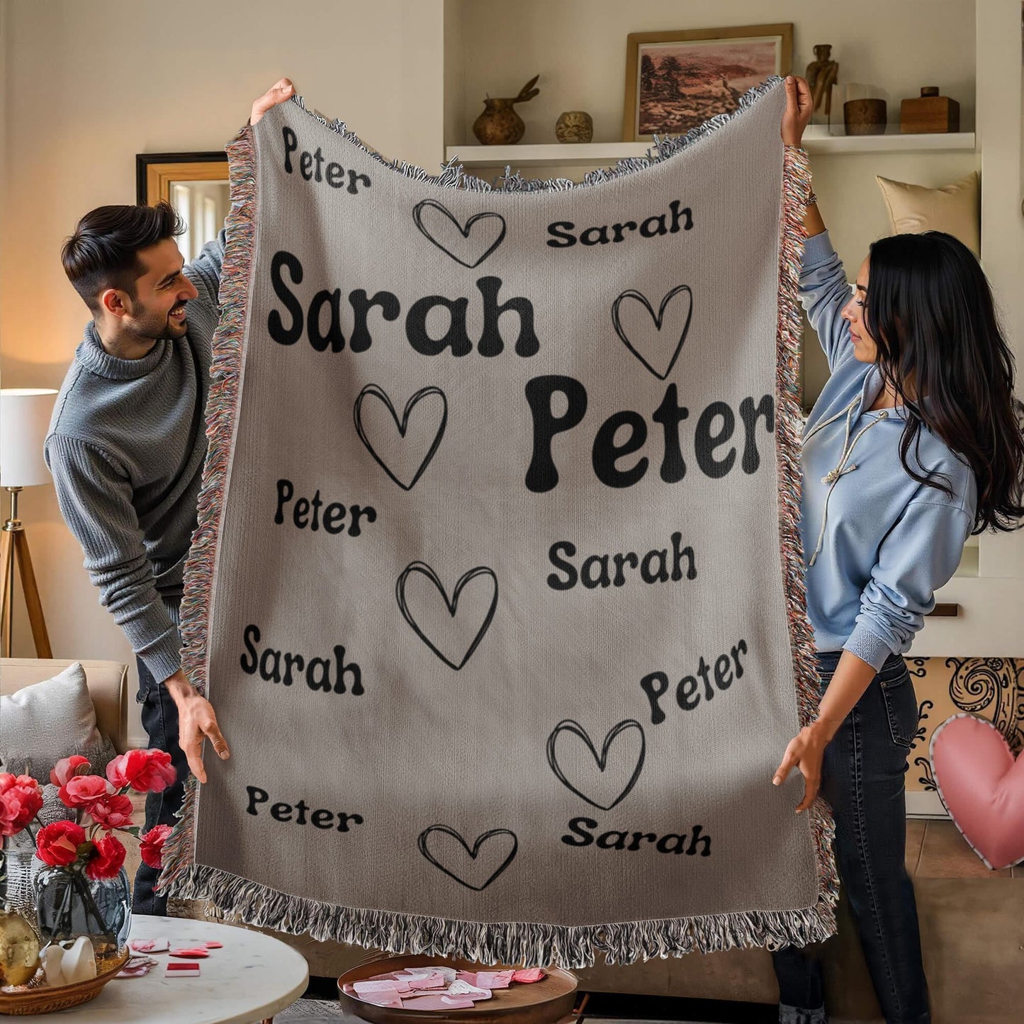 Personalized Name Blanket
