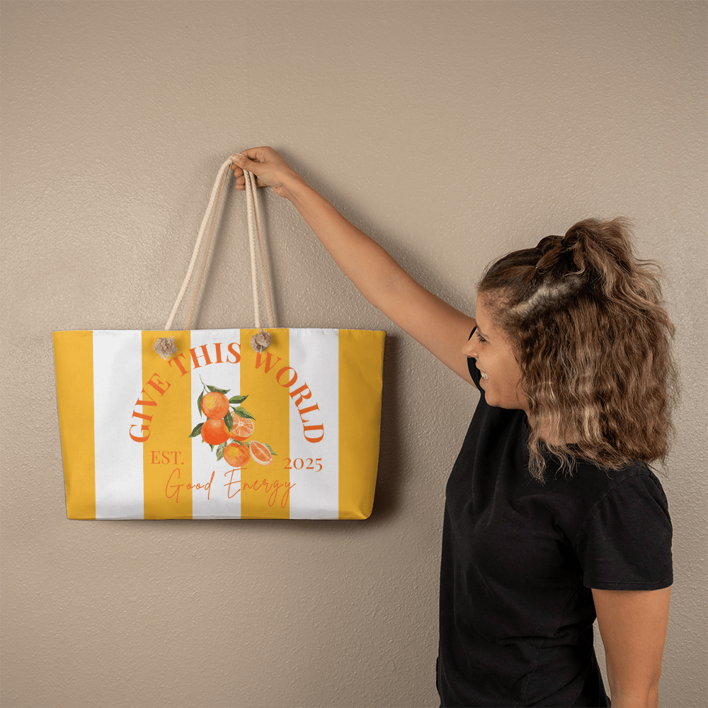 Matching Tote Bag With Beach Towel