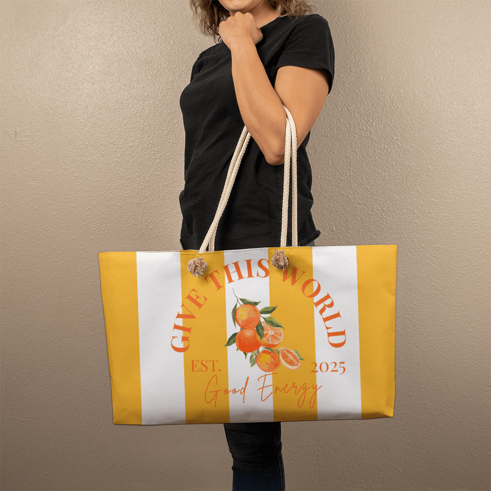 Matching Tote Bag With Beach Towel