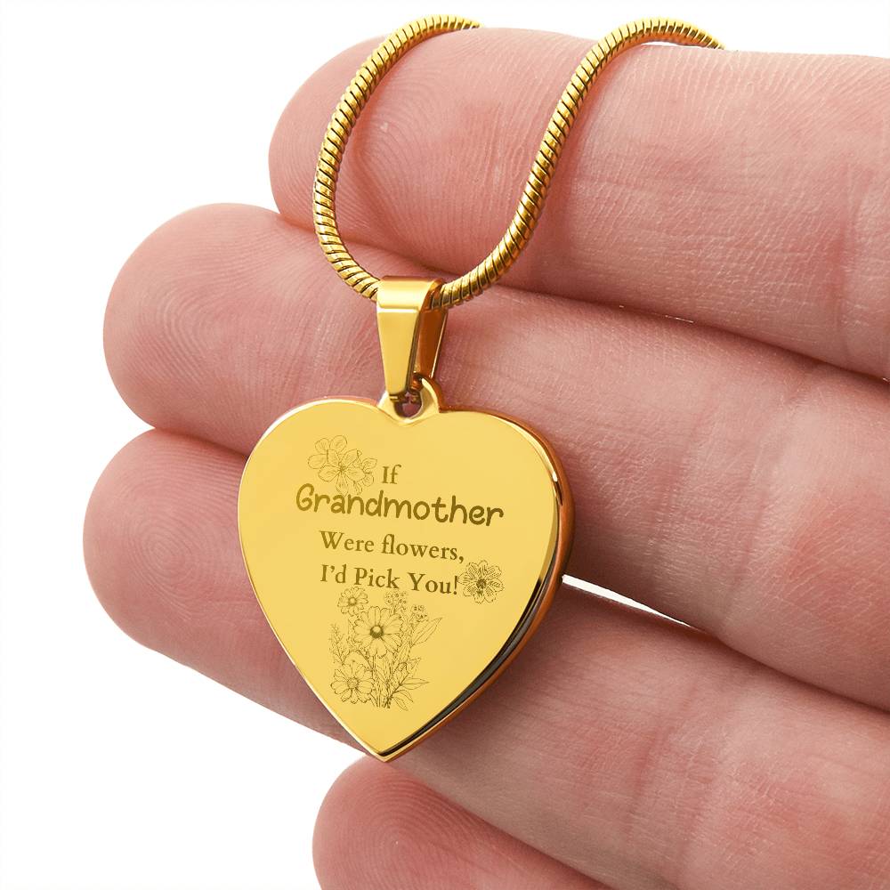 Grandmother Necklace Gift From Grandchild