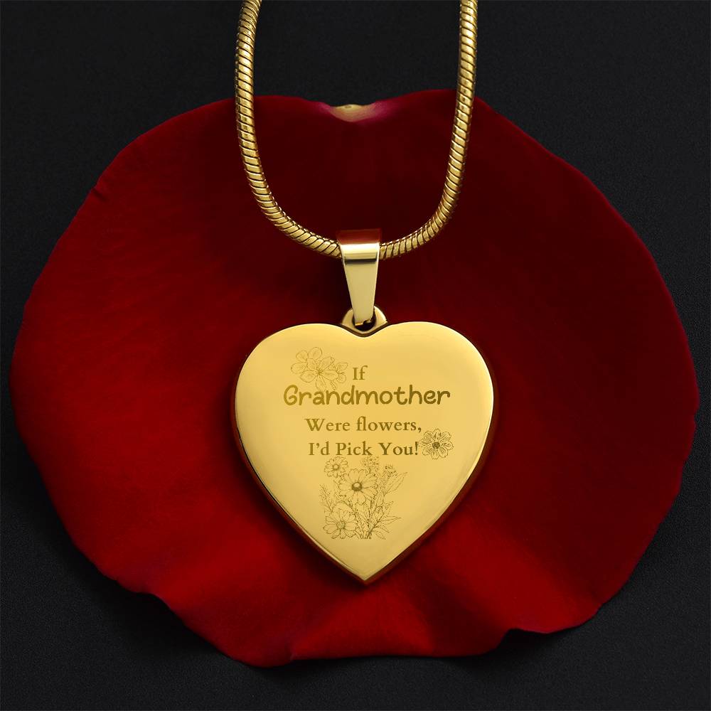 Grandmother Necklace Gift From Grandchild